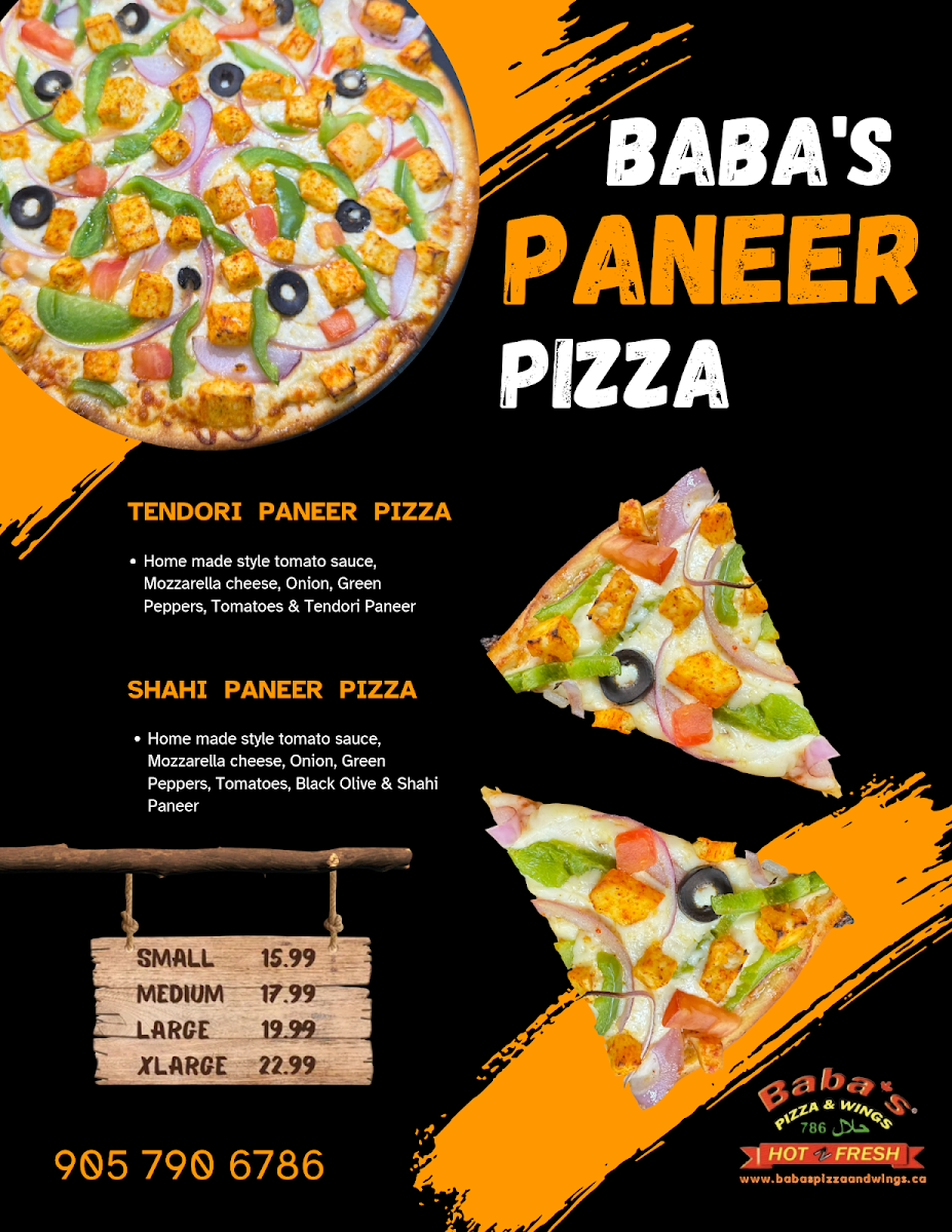 Menu Baba's Pizza & Wings-3
