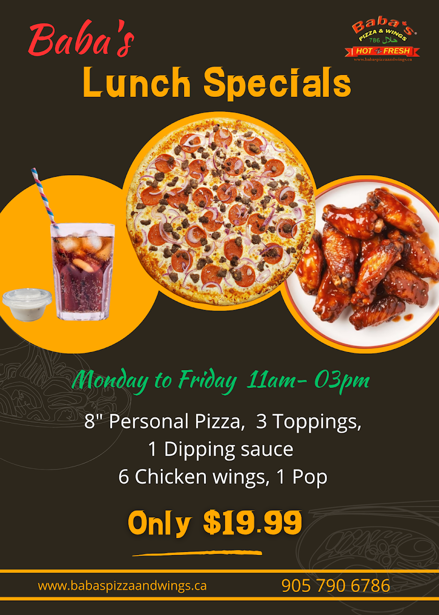 Menu Baba's Pizza & Wings-4