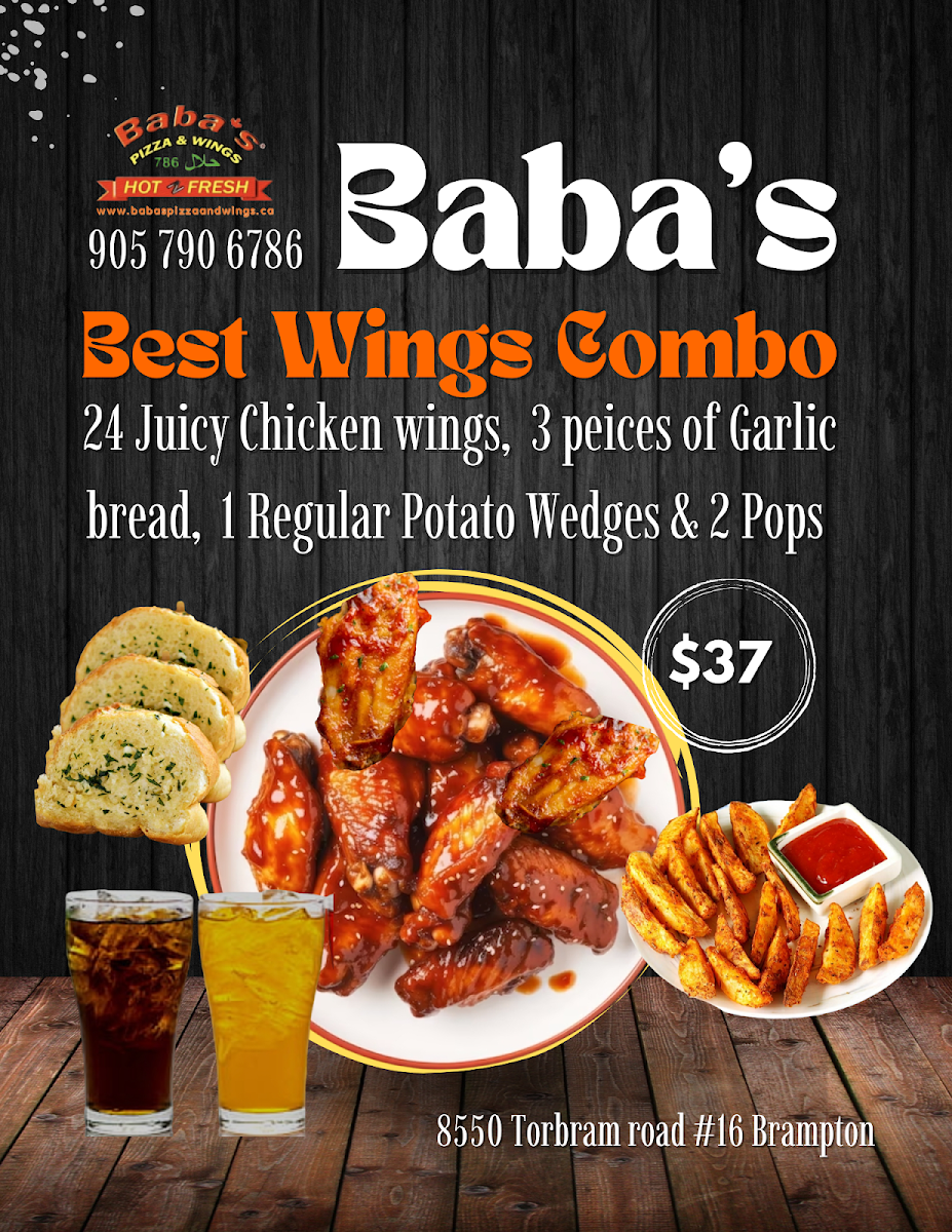 Menu Baba's Pizza & Wings-7
